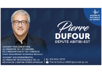 Pierre Dufour député Abitibi-Est