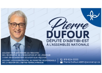 Pierre Dufour MP Abitibi-Est